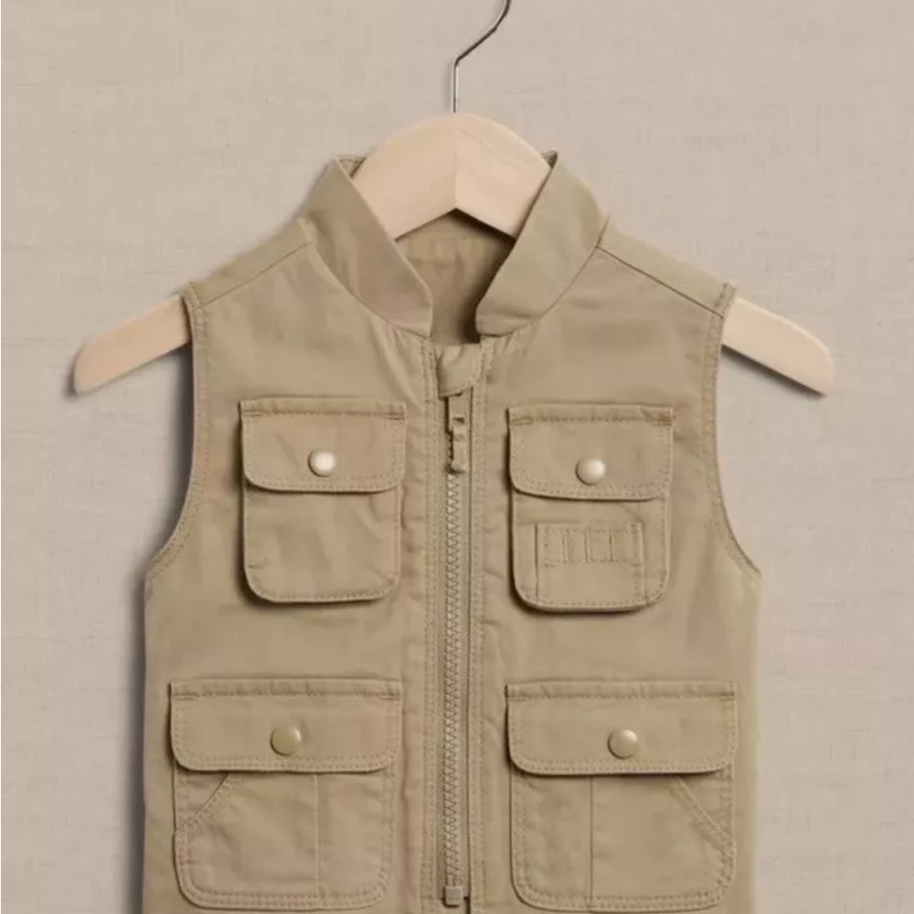 NWT Sold Out Banana Republic 2T Safari Vest